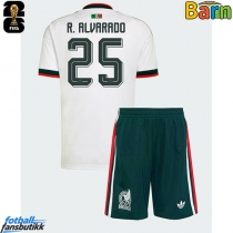 Mexico Roberto Alvarado #25 Bortedraktsett Barn EM 2024 Kortermet (+ Korte bukser)
